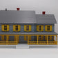 MTH 30-9001 O Scale Country House Building Gray w/ Yellow Shutters LN/Box
