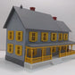 MTH 30-9001 O Scale Country House Building Gray w/ Yellow Shutters LN/Box