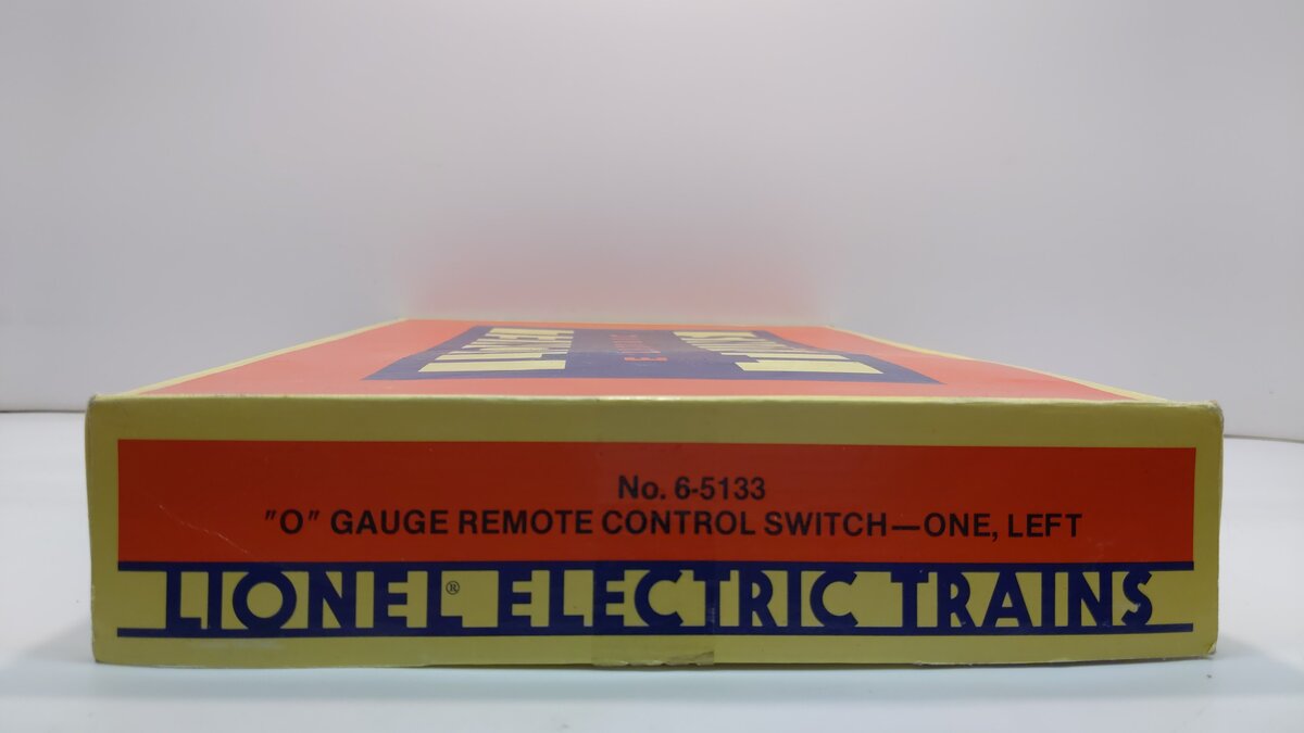 Lionel 6-5133 O Left Hand Remote Control Switch Turnout LN/Box