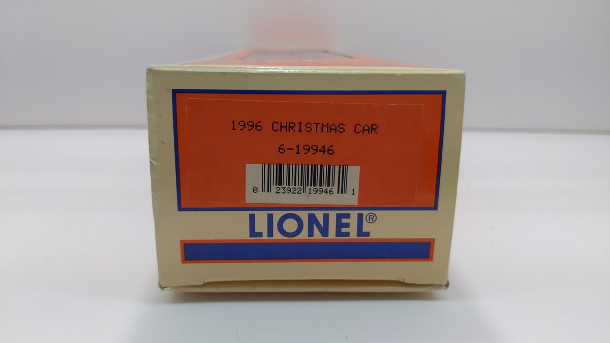 Lionel 6-19946 O Gauge Christmas Holiday Boxcar 1996 LN/Box