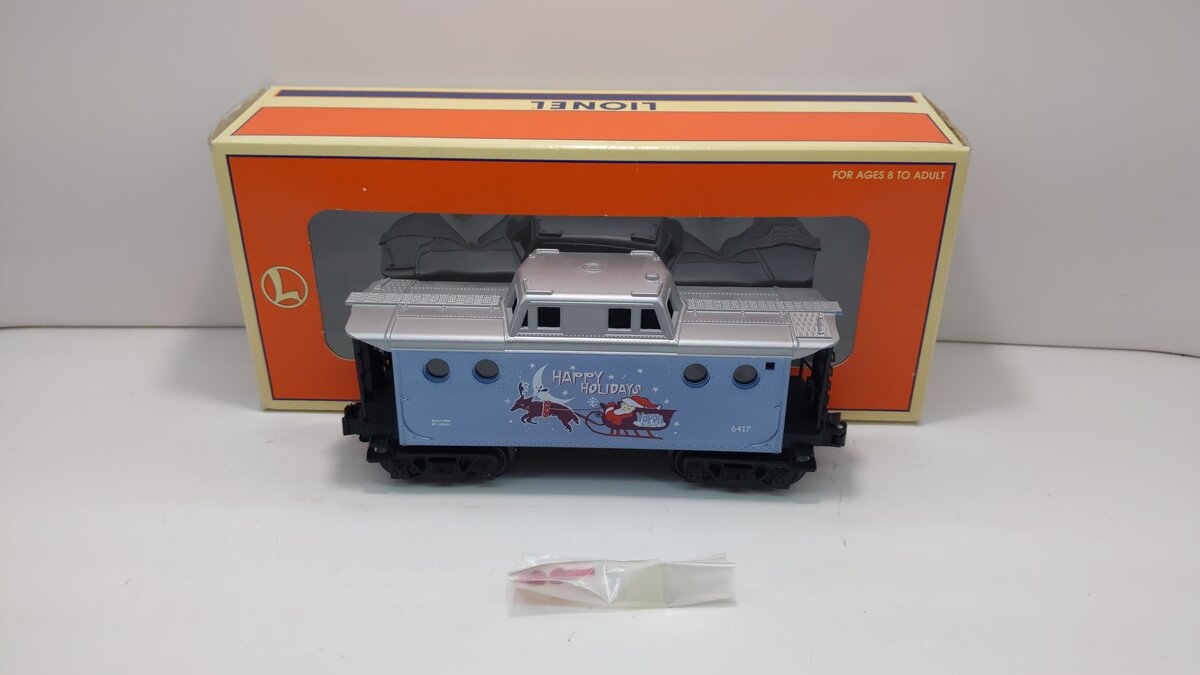 Lionel 6-19781 Vapor Records Holiday Porthole Caboose LN/Box