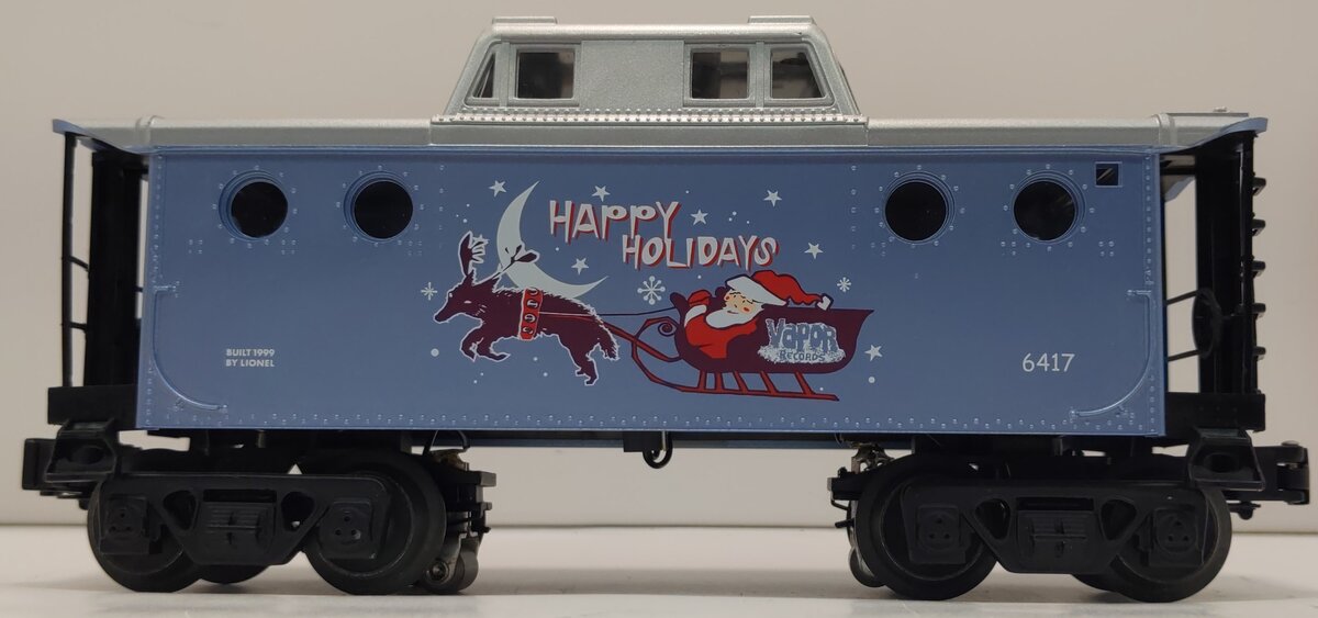 Lionel 6-19781 Vapor Records Holiday Porthole Caboose LN/Box