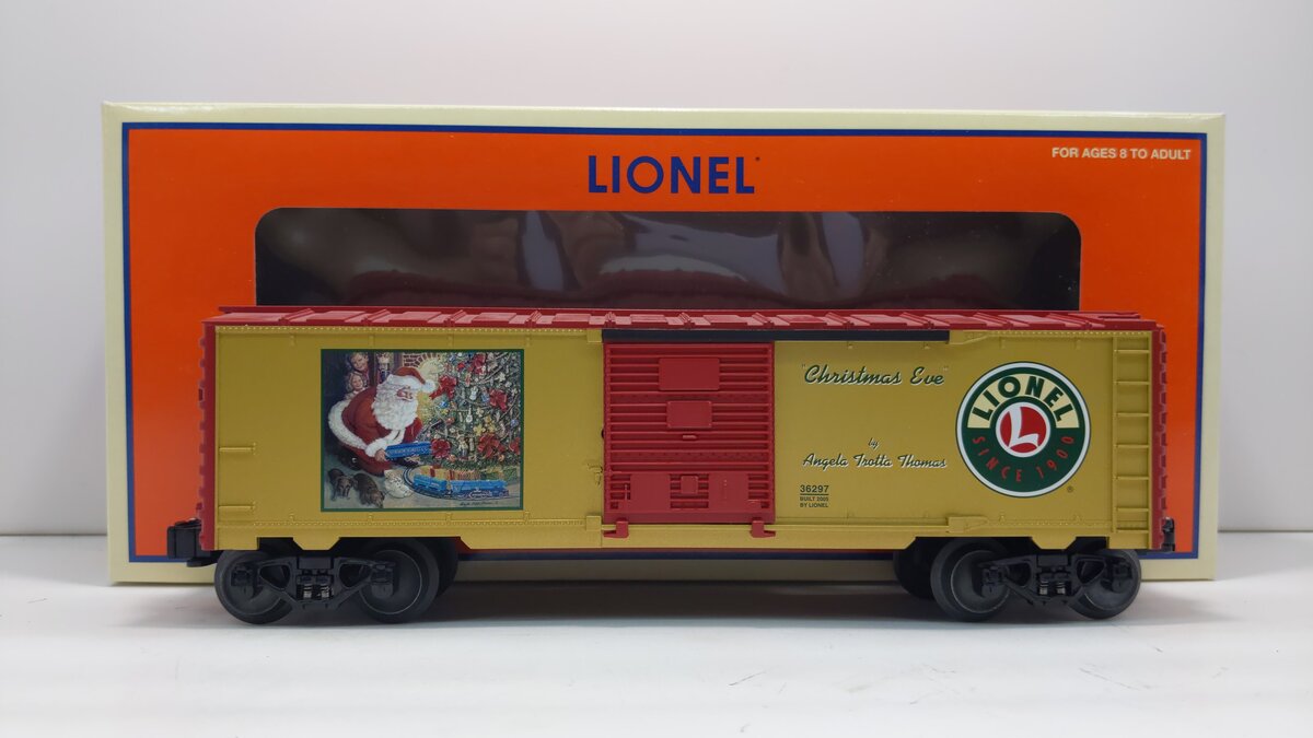 Lionel 6-36297 O Gauge Angela Thomas Christmas Eve Boxcar LN/Box