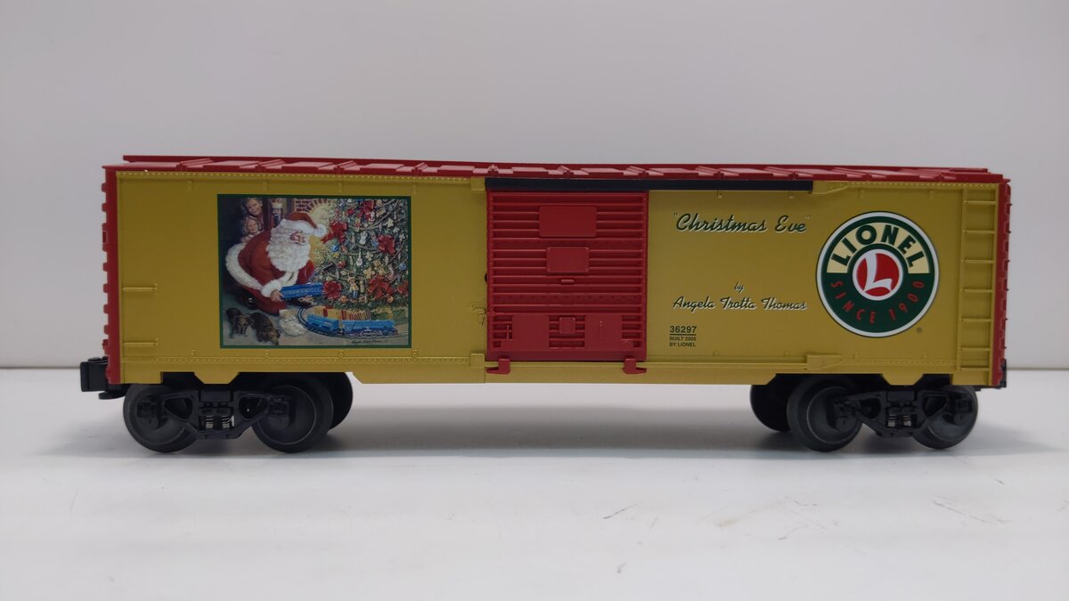 Lionel 6-36297 O Gauge Angela Thomas Christmas Eve Boxcar LN/Box