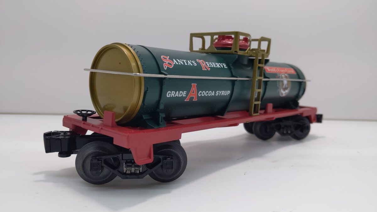 Lionel 6-81372 O Gauge Santa's Reserve Cocoa Powder Tank Car LN/Box
