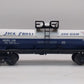 Lionel 6-26137 O Gauge Jack Frost Single Dome Tank Car #106 LN/Box