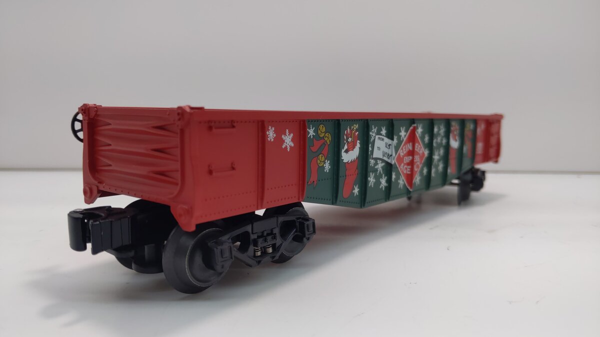 Lionel 6-26368 Christmas Gondola with Trees & Presents LN/Box