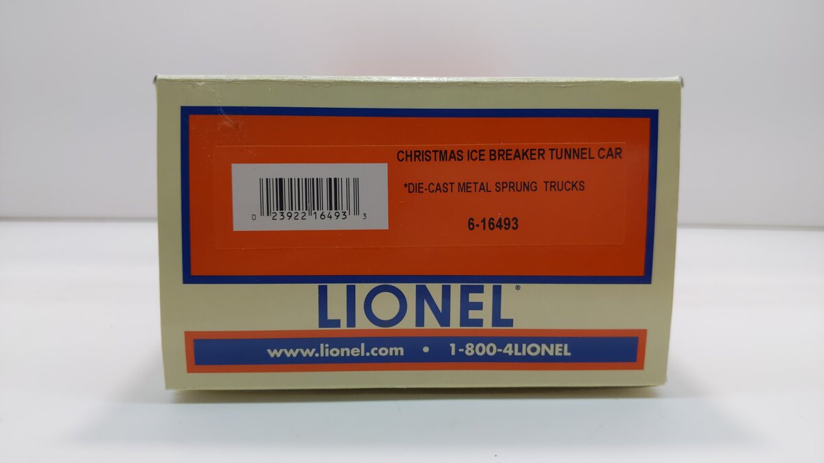 Lionel 6-16493 O North Pole Central Christmas Ice Breaker Car NIB