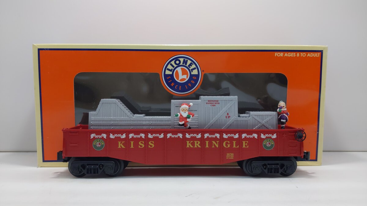 Lionel 6-26789 O Gauge Kris Kringle Chase Gondola LN/Box