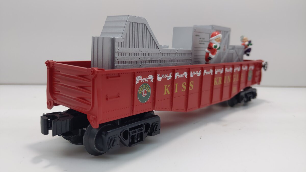 Lionel 6-26789 O Gauge Kris Kringle Chase Gondola LN/Box