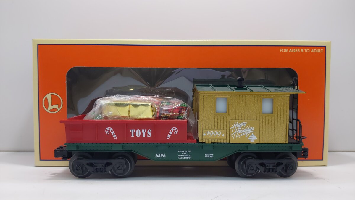 Lionel 6-26519 O Gauge Holiday Work Caboose #6496 LN/Box