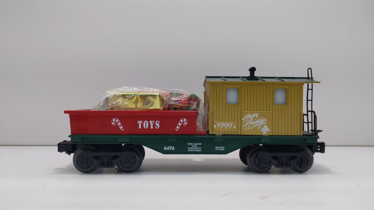 Lionel 6-26519 O Gauge Holiday Work Caboose #6496 LN/Box