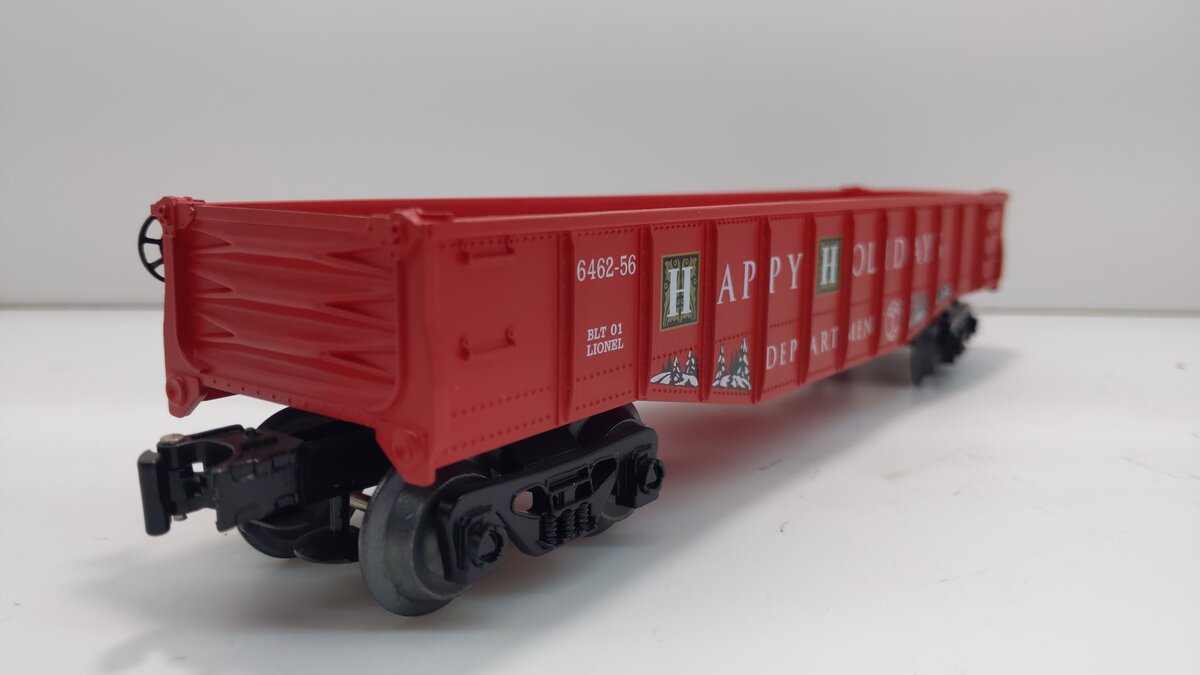 Lionel 6-52254 O Dept. 56 Holiday Gondola #6462-56 LN/Box