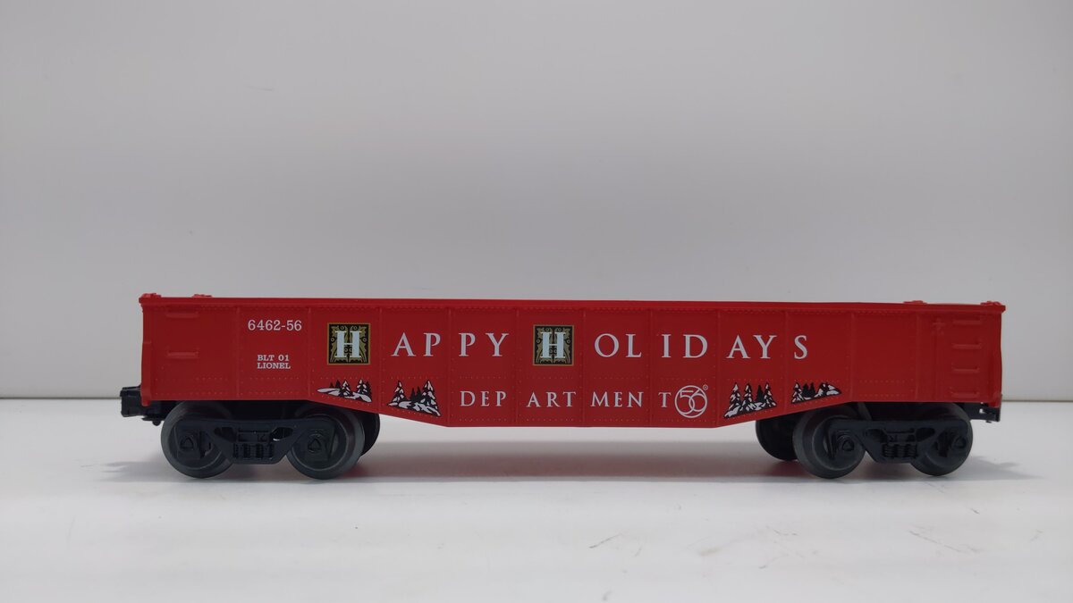 Lionel 6-52254 O Dept. 56 Holiday Gondola #6462-56 LN/Box