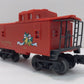Lionel 6-16547 O Gauge Christmas Lighted Caboose LN/Box