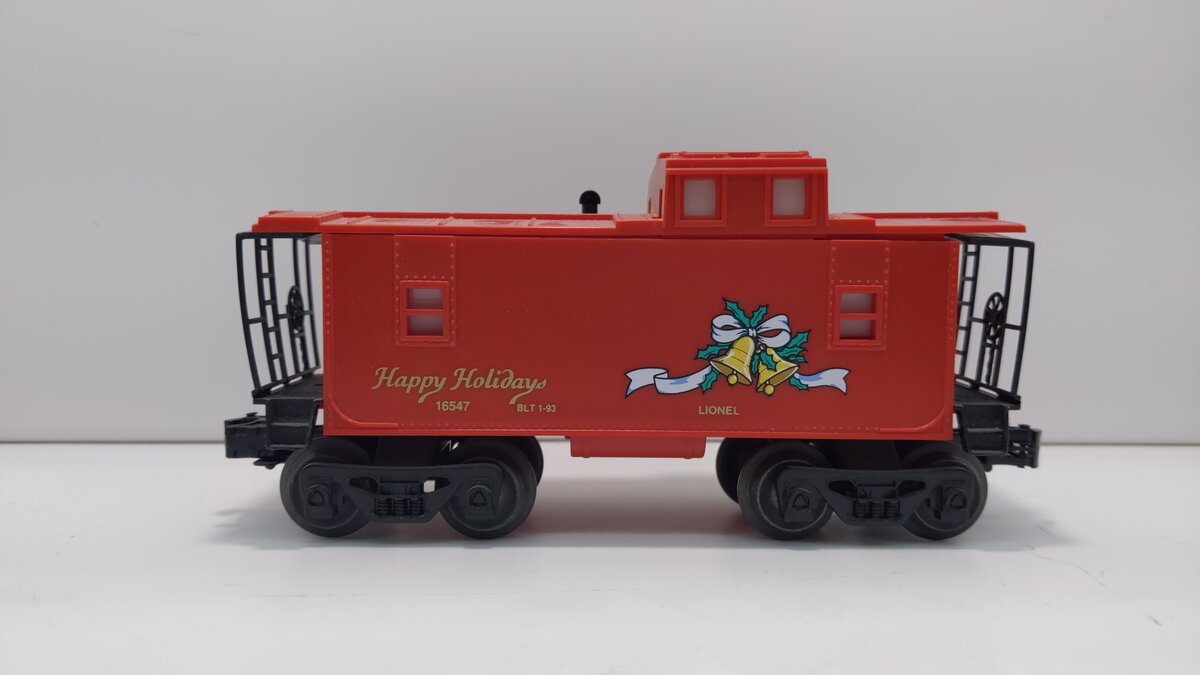 Lionel 6-16547 O Gauge Christmas Lighted Caboose LN/Box