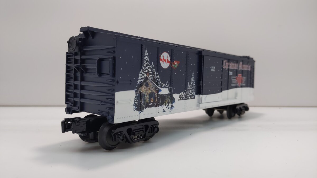 MTH 30-7489 O 2001 Holiday Box Car LN/Box