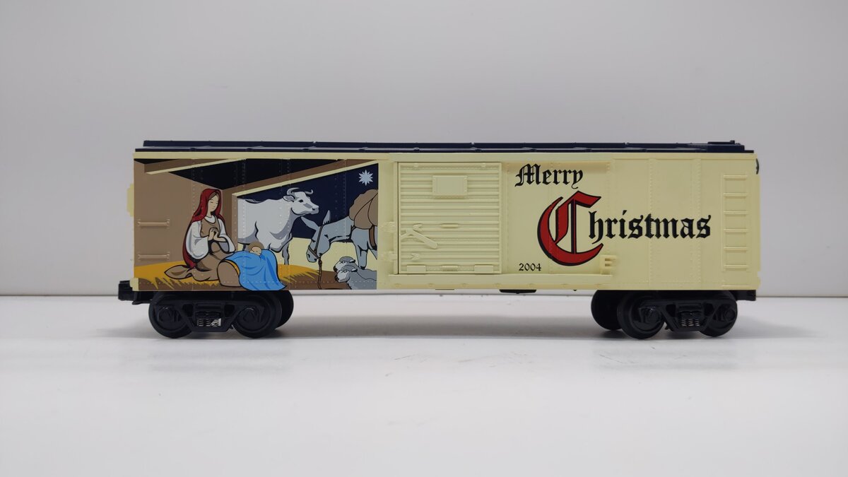 MTH 30-74183 O Gauge 2004 Holiday Boxcar LN/Box