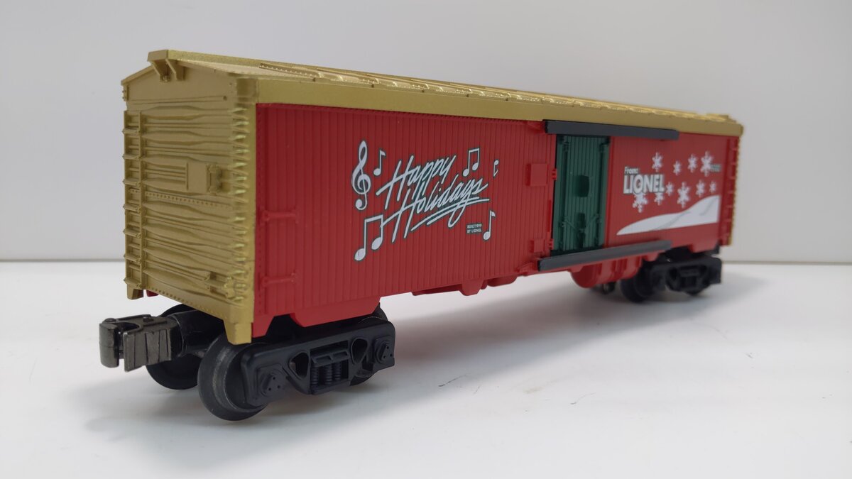 Lionel 6-16785 O Happy Holidays Music Reefer #5700 LN/Box
