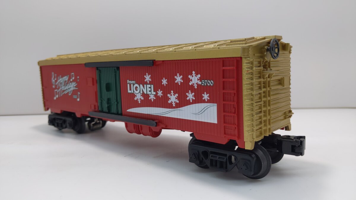 Lionel 6-16785 O Happy Holidays Music Reefer #5700 EX/Box