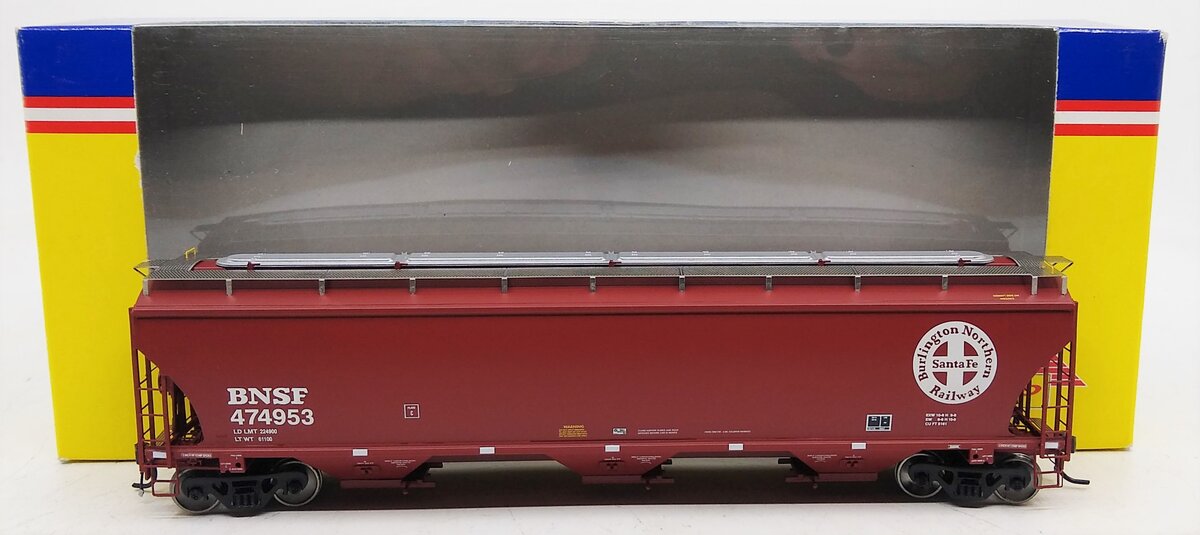 Athearn G4292 HO BNSF Trinity 5161 Cu. Ft. Covered Hopper #474953 NIB