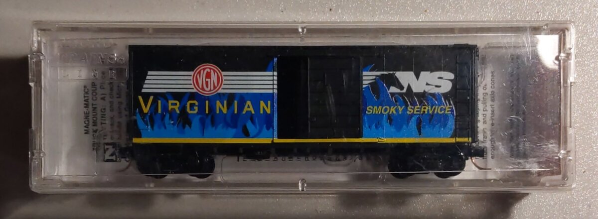 Micro-Trains NSE MTL 14-01 N Virginian 40' Standard Single Door Boxcar NIB