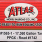Atlas 1565-1 HO Scale PPGX 17,360 Gallon Tank Car #1742 LN/Box