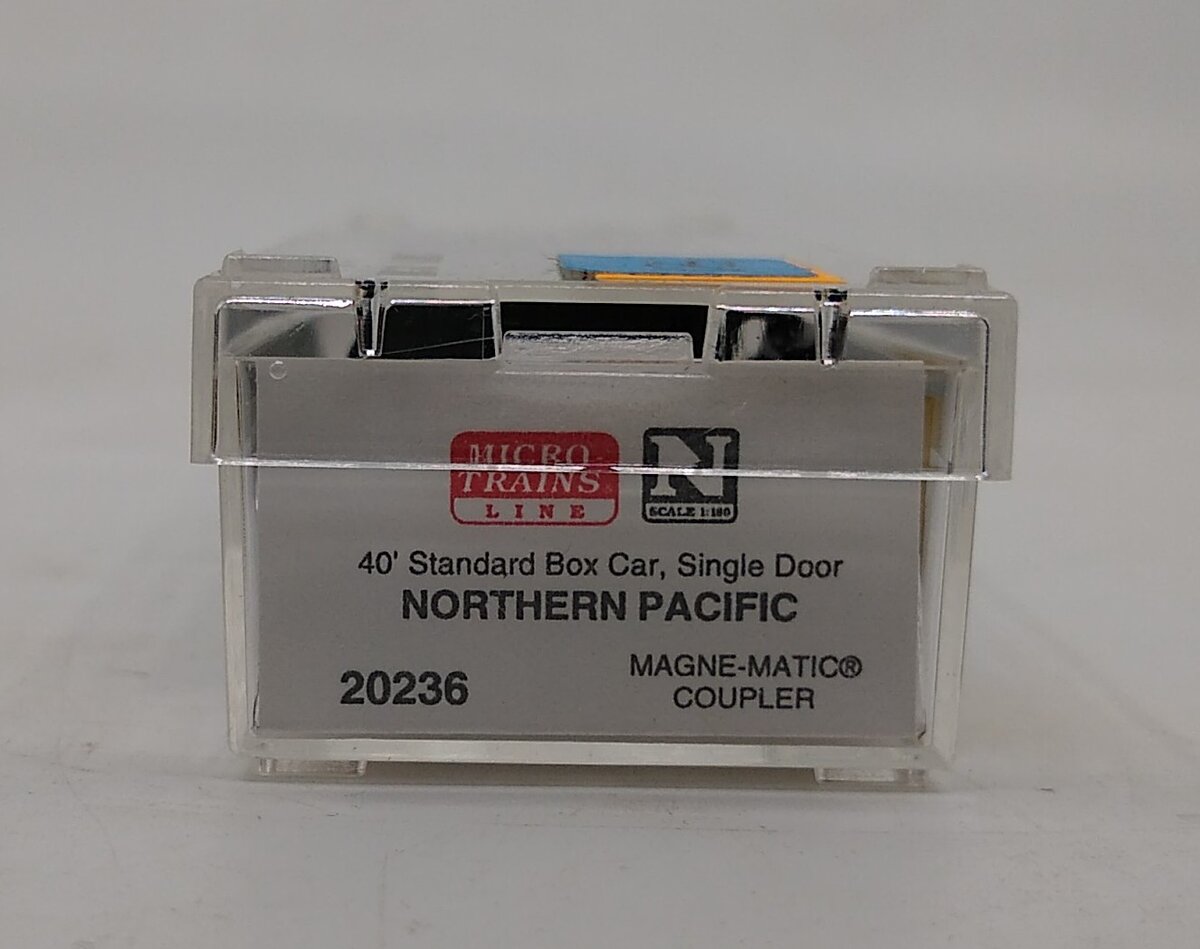 Micro-Trains 02000236 N Scale Northern Pacific 40' Single Door Boxcar #1001