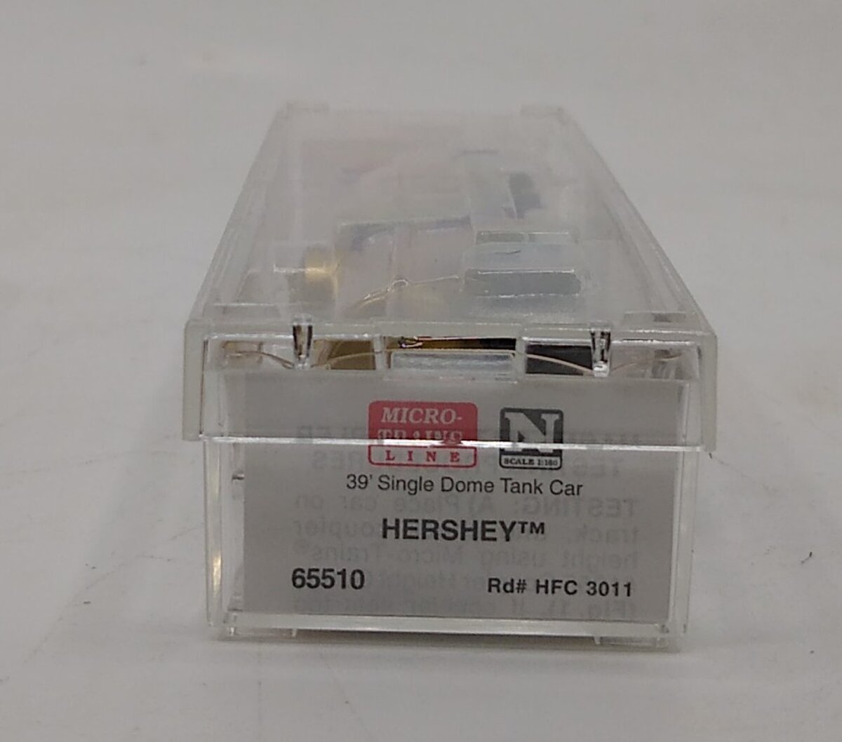 Micro-Trains 06500510 N Hershey 39' Single Dome Tank Car #3011 LN/Box