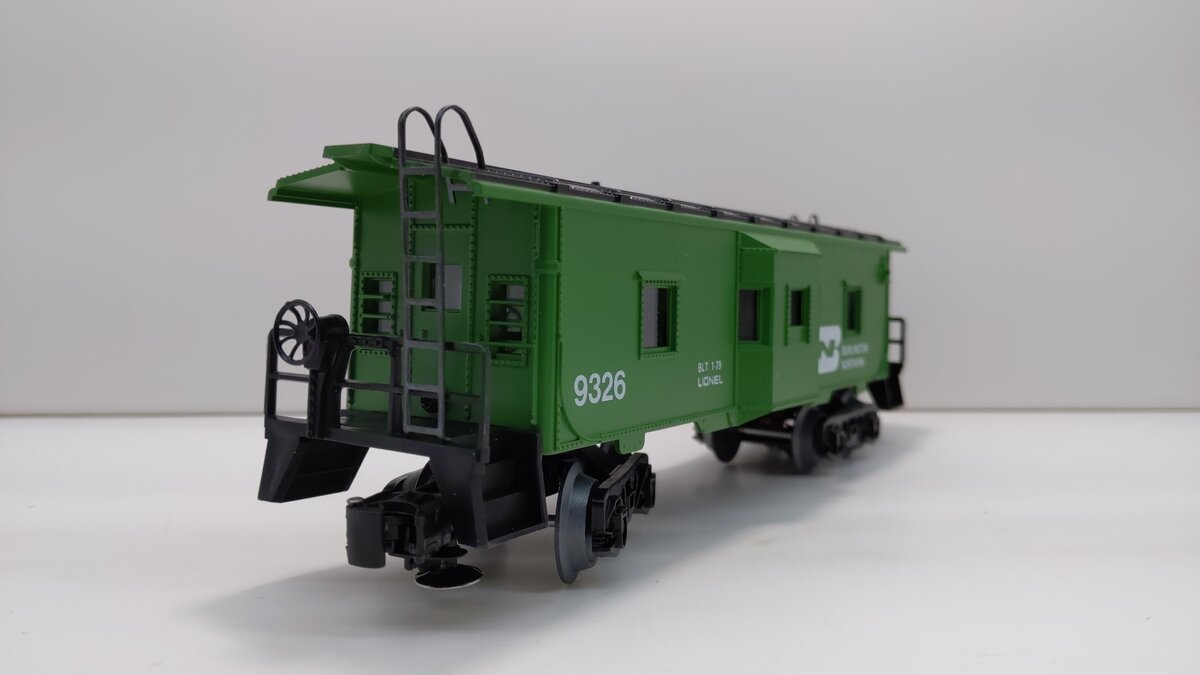 Lionel 6-9326 O Gauge Burlington Northern Bay Window Caboose LN/Box