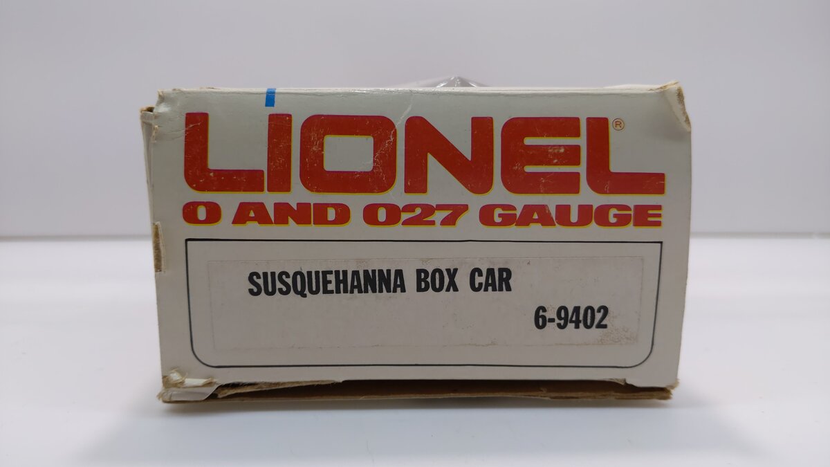 Lionel 6-9402 O Gauge Susquehanna Boxcar #9402