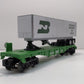 Lionel 6-16308 O Gauge Burlington Northern Flatcar w/Trailer #298224 LN/Box