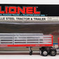 Lionel 6-12786 O Gauge 1:48 Red Lionelville Steel Tractor Trailer LN/Box