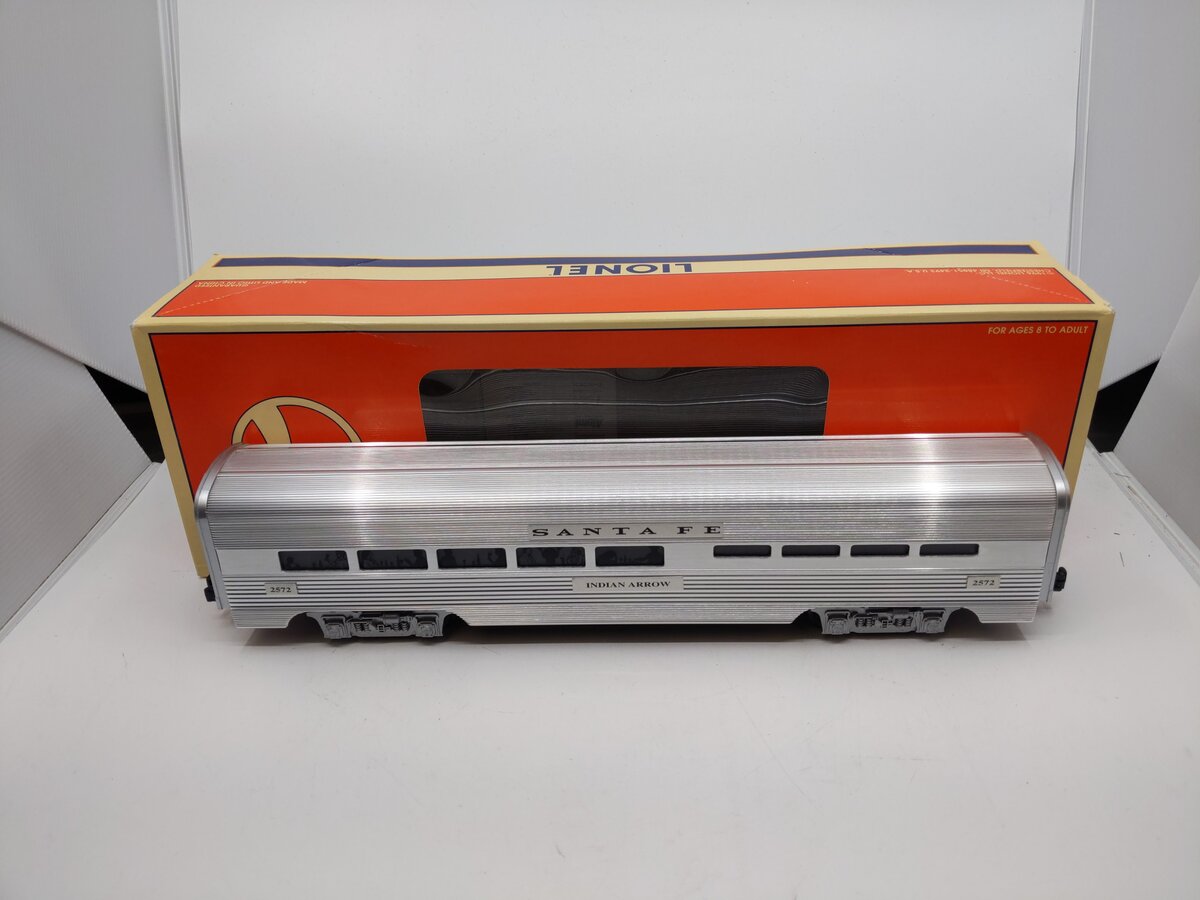 Lionel 6-19176 O Gauge AT&SF "Indian Arrow" Dining Car #2572 LN/Box