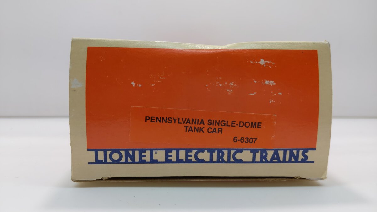 Lionel 6-6307 O Gauge Pennsylvania Single Dome Tank Car NIB