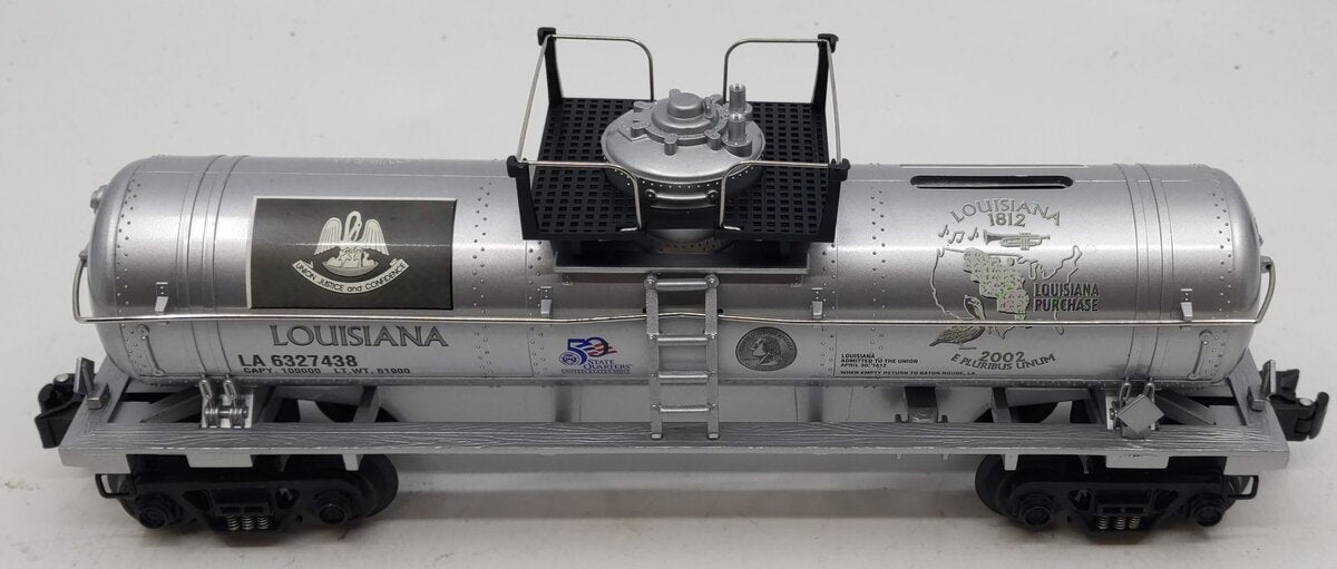 K-Line K632-7438 O Gauge Louisiana Quarter Tank Car LN/Box