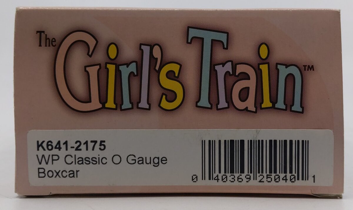 K-Line K641-2175 O Gauge Western Pacific Girls Train Boxcar #1954 LN/Box