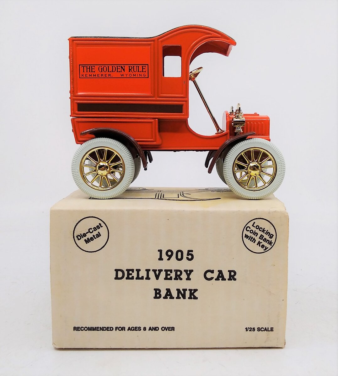 Ertl 1326UO 1:25 The Golden Rule 1905 Delivery Car Bank