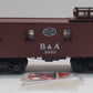 Lionel 6-6920 O Gauge Boston & Albany Woodside Illuminated Caboose #6920 LN/Box