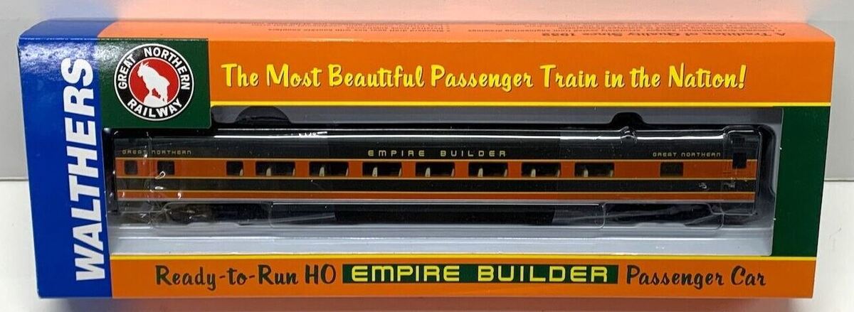 Walthers 932-9031 HO Scale GN Empire Builder AC&F 60-Seat Coach LN/Box