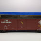 Atlas 6532-1 O Erie Lackawanna 60‘ Double Door Auto Parts Boxcar #68027 (3 Rail) EX/Box