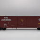 Atlas 6532-1 O Erie Lackawanna 60‘ Double Door Auto Parts Boxcar #68027 (3 Rail) EX/Box