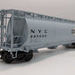Atlas 6308-1 O New York Central 3-Bay Cylindrical Hopper #885959 (3 Rail) LN/Box
