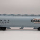 Atlas 6308-1 O New York Central 3-Bay Cylindrical Hopper #885959 (3 Rail) LN/Box