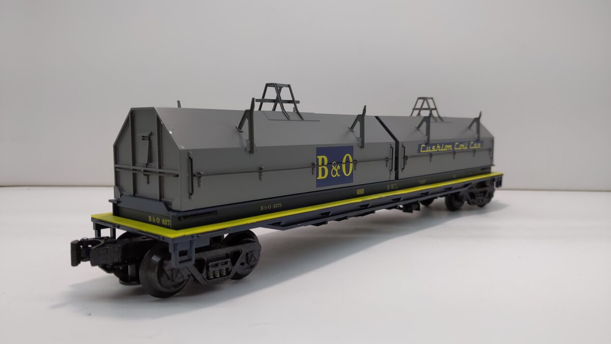 K-Line K676-1091 O Baltimore & Ohio Coil Car #8375 with Load LN/Box