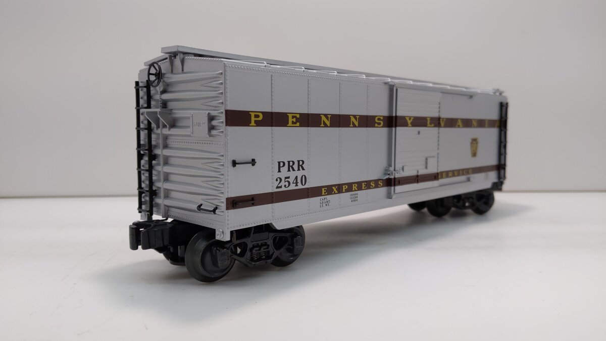 K-Line K761-1894 O Gauge Pennsylvania Railroad Express Service Boxcar #2540 LN/Box