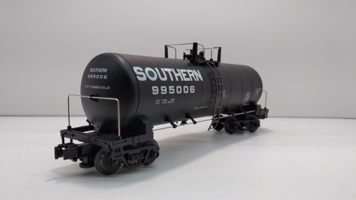 MTH 20-92009 O Gauge Southern Tank Car #995006 LN/Box