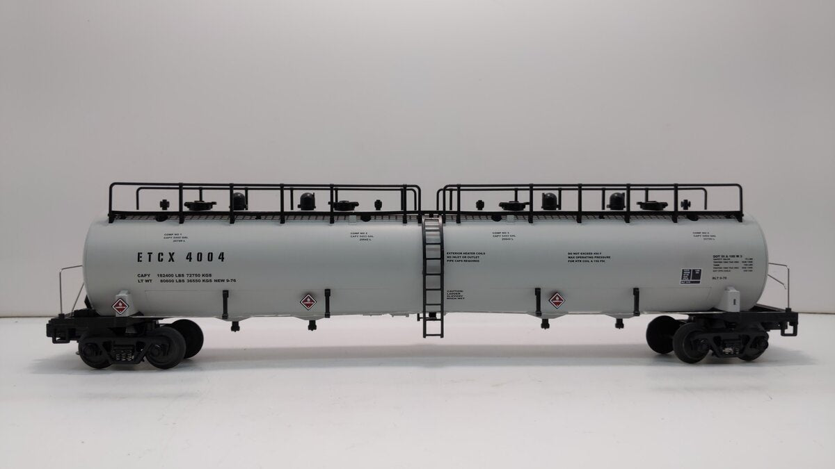 MTH 20-96011 O ETCX 20,000 Gallon 4-Compartment Tank Car #4004 LN/Box