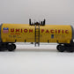 MTH 20-9205 O Gauge Union Pacific Unibody Tank Car #67890 LN/Box
