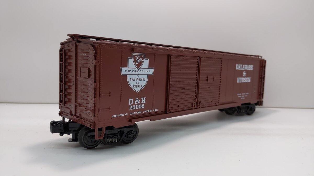 MTH 20-93017 O Gauge Delaware & Hudson Double Door 50 ft. Boxcar #25002 LN/Box